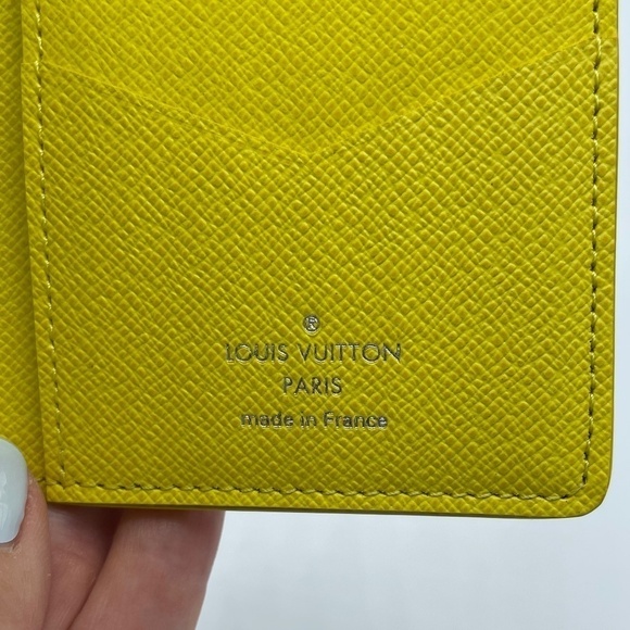 LOUIS VUITTON Graphite Damier Rainbow Print Virgil Abloh Pocket Organizer; NEW - Picture 7 of 8